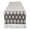 Dark Brown/Stone, variant on DII Colby Southwest Jacquard Fringe Table Runner