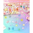 thumbnail image 4 of Set de amuletos Slime FIVEIZERO, 100 unidades, resina kawaii para manualidades, 4 of 6