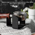 thumbnail image 1 of Langgg Aluminum Portafilter Stand Espresso Coffee Portafilter Rack Holder Tools for Bottomless Portafilters, 1 of 8