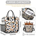 thumbnail image 5 of White and Orange Of Leopard Print Womens Lunch Box for Work,Insulated Large Lunch Bag for Tween and Teen,Loncheras Para Mujer,Leakproof Adult Lunch Bag for Work,Beach,Travel,Picnic,Camping, 5 of 7