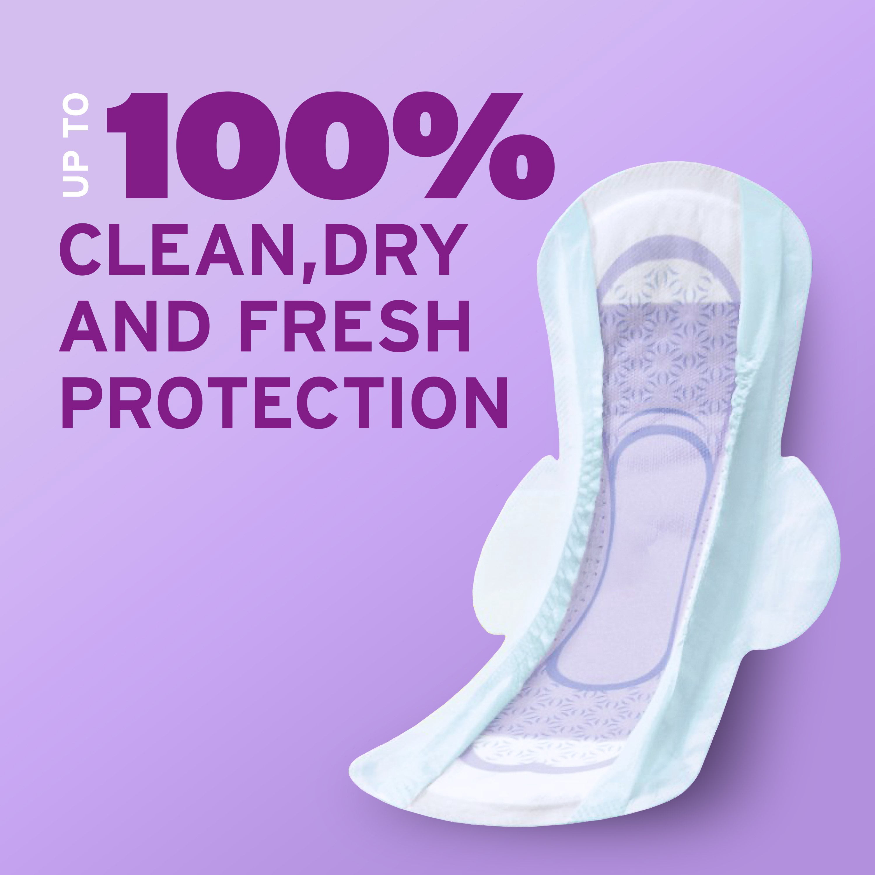 Poise Ultra Thin Long Length Incontinence Pads with Wings - 5 Drop Maximum - 34 ct (Packaging May Vary)