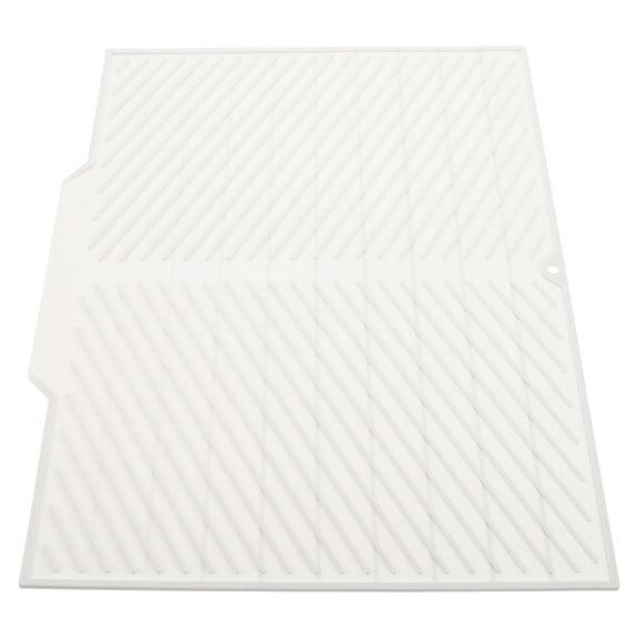 Large Silicone Mat,Silicone Dish Drying Mats Counter Dish Drainer Pad Mat Dish Drying Pads with Non-Slip Drying Liner for Kitchen Countertop Dishes Pans Vegetables Fruits