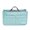 sky blue, variant on Cosmetic Bag Large Capacity Fashionable Double Zipper Hand-held Storage Bag
