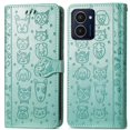 thumbnail image 2 of Funda Cartera FOXDOCK para HMD Pulse Pro , Flip PU con Relieve de Gatos y Perros, Tarjetero y Soporte, 2 of 6