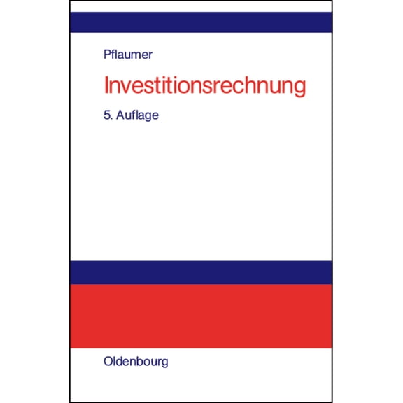 Investitionsrechnung, (Hardcover)