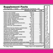 Multi Women - Daily Multivitamins for Women - 60 tablets - 2 PACK