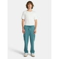 thumbnail image 2 of No Boundaries Fleece Cargo Jogger Pants, 30'' Inseam, Men's & Big Men's, 2 of 5
