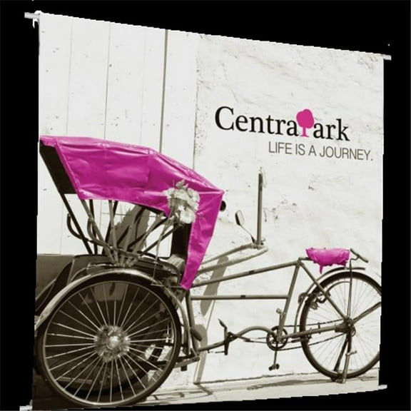 Orbus 6WX4H-G-MESH 6 x 4 ft. 7 oz Mesh Vinyl Single Sided Hanging Banner