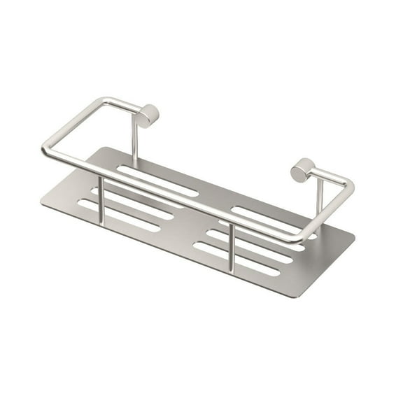 Gatco 1433 Rectangular Shower Shelf, Satin Nickel