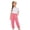 Pink@GC@, variant on Kids Boys Casual Pants Straight Leg Pant for Child Solid Elastic Waist Cozy Jogger Trousers with Pockets