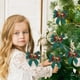 thumbnail image 4 of Bowknot Christmas Wreath Pendant Decoration, Bowknot Hanging Decoration, Festive Bowknot Ornament, Easy Hang Decor, Premium Fabric, Metal Frame, for Living Room, for Office, 4 of 8