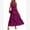 #1 Rose red, variant on IWEMEK Women Dresses Summer Casual V Neck Maxi Dress Sleeveless A Line Sundress for Ladies Floral Vacation Dress 2025