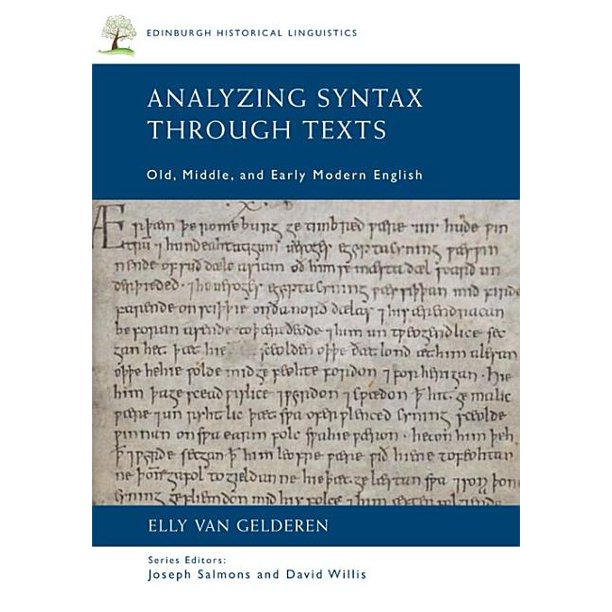 Edinburgh Historical Linguistics Analyzing Syntax Through
