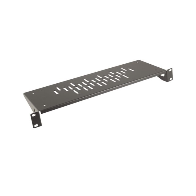Kendall Howard 1U 6" Vented Light Duty Rack Shelf USA Made