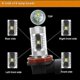 thumbnail image 4 of 2 X H11 H8 Canbus No Error Xbd Chips Projector Led Fog Lamp Daytime Running Light Bulb For Bmw 3 E90 E92, 4 of 5