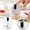White, variant on Clearance Garlic Press under $10,Electric Food Chopper Small Garlic Chopper Vegetable Chopper Cordless USB Charging Kitchen Food Masher Tools 250ml