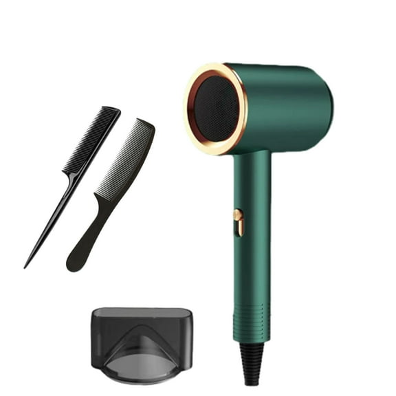 YIMWNYI High-Power Hair Dryer with Ionic Technology, Portable Hair Care Blow Dryer for Home and Salon Use, Intelligent Temperature Control, 3 Heat & Speed Settings, Includes Combs