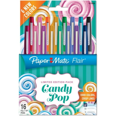 Paper Mate Candy Pop Flair Ultra Fine Felt Tip Pens
