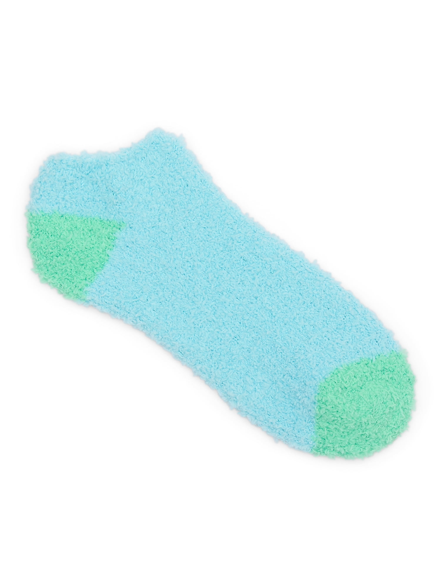 No Boundaries Low Cut Cozy Socks, 1-Pack, Women's, Size 4-10