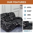 thumbnail image 3 of Recliner Slipcovers -Pieces Lazyboy Recliner Covers Recliner Couch Covers Recliner Chair Cover Non Slip Reclining Slipcovers with Storage Pockets Furniture Protector for Living Room, 3 of 7