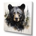 thumbnail image 2 of Designart "Bear Wild I" Animals Canvas Print, 2 of 5