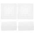 thumbnail image 6 of Worgeous  4 Pcs Area Rugs Liners Table and Chair Mats Office, 6 of 8