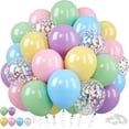 thumbnail image 1 of Yanonmyfd 60 Pcs Football Balloons, Football Balloon for Boys, 12 Inch Soccer Latex Balloons Pattern Helium for Kids Boys Birthday Sports Themed Party Decorations World Cup Theme Party Supplies, 1 of 37