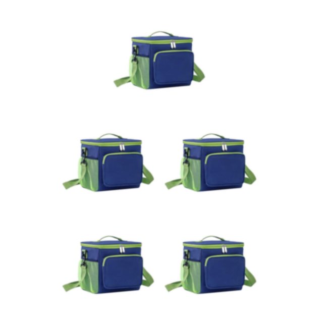 mmirethe Stylish And Multifunctional Meals Organized And Fresh Wherever Go Cyan 5Set
