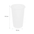 thumbnail image 2 of Vaso para Café Cubasa 500 ml con Tapa de Plástico Blanco, 2 of 3