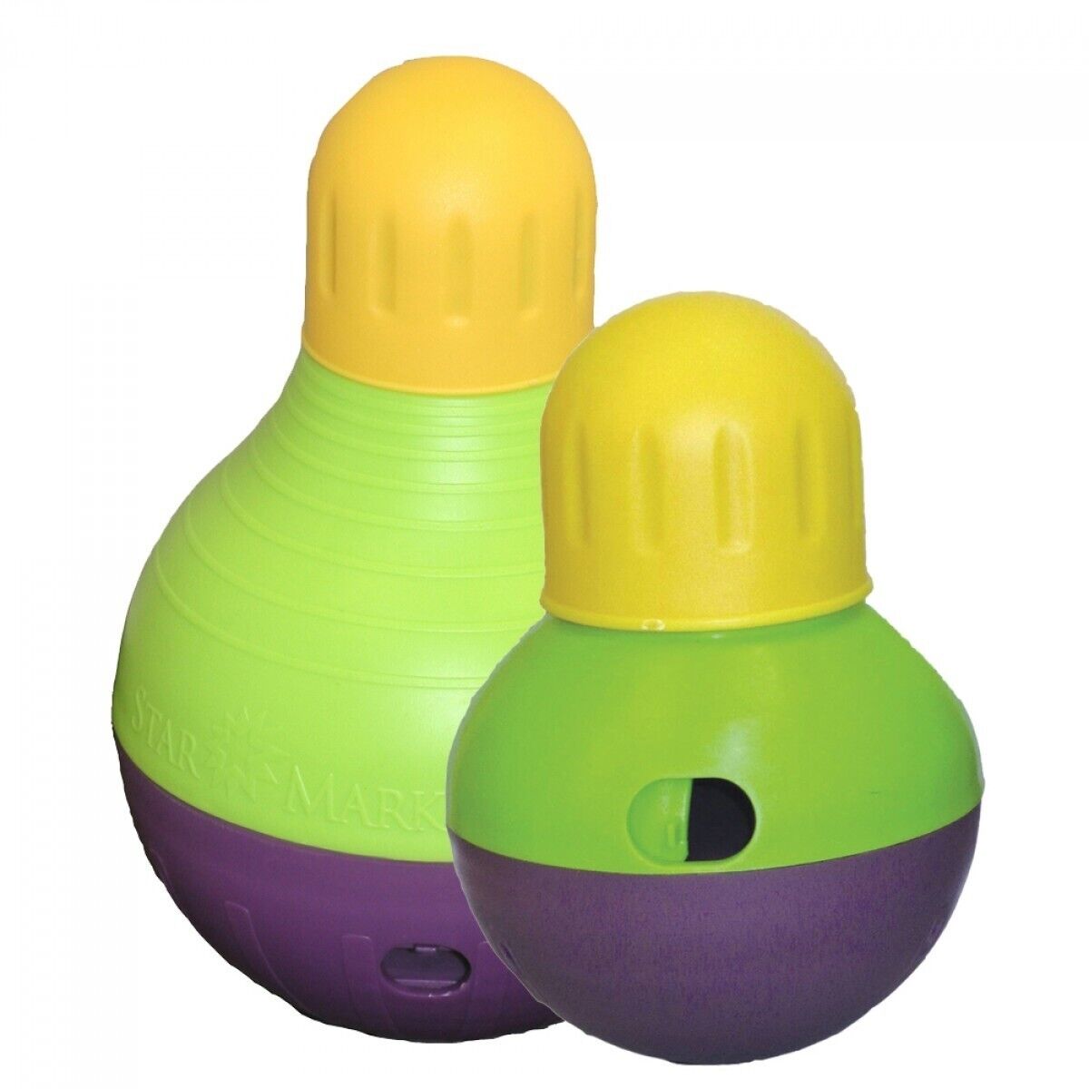 Dog Wobble Toy Extra Tough Durable Treat Dispensing Feeder Choose Size or Set (Large 9 Inches)