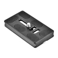 thumbnail image 1 of Placa De Liberación Rápida De Metal,Placa Base De Trípode De Cámara De aleación De Aluminio Con Montaje De Tornillo De 1/4 Pulg.,Placa De Cabeza De Bola De Trípode Monopié, 1 of 7