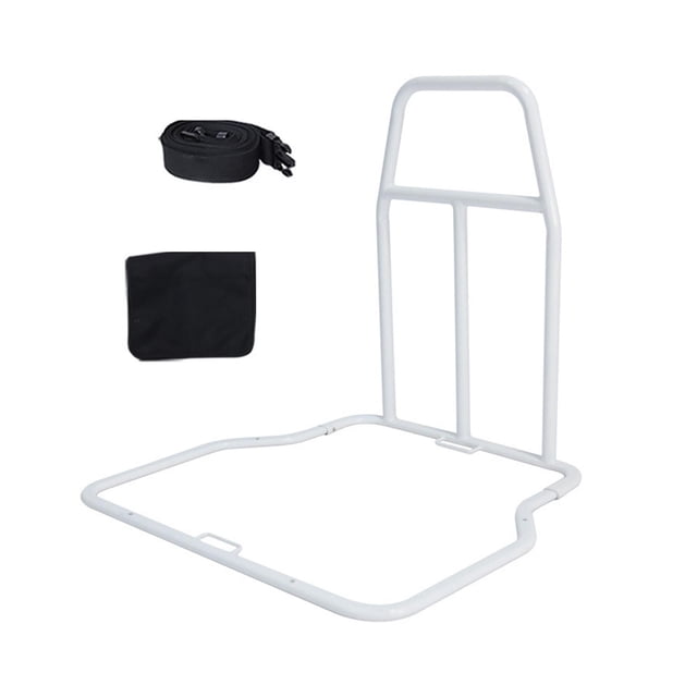 Riel de soporte de cama shamjiam Riel de cama Duradero con bolsillo de almacenamiento