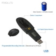 thumbnail image 3 of PYLE-METERS PTHDL170 - Barometric Pressure, Temperature and Humidity USB Data-Logger, Digital Barometer, Hygrometer, Thermometer Meter, LCD Display Screen, 3 of 4