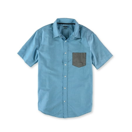 Tony Hawk Mens Pocket Button Up Shirt - Walmart.com