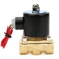 thumbnail image 1 of 2W160-15 Normally Closed Sole Valve, G1/2 BSPP Female Thread, 2W-160-15 12V Brass Sole Valve, 1 of 2
