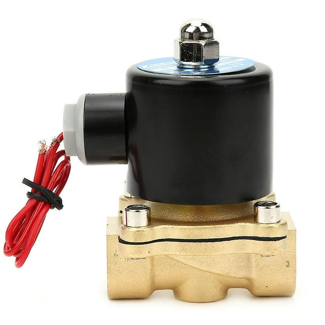 2W160-15 Normally Closed Sole Valve, G1/2 BSPP Female Thread, 2W-160-15 12V Brass Sole Valve