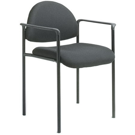 Diamond Stacking Chair, Black