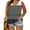 Black, variant on YHAJDS Womens Plus Size Tank Tops Ribbed Tank Tops for Women Color Print Summer Button Detail Sleeveless Tee