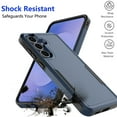 thumbnail image 5 of For Galaxy S25 FE 5G 2025 Case ,Sturdy Phone Case for Galaxy S25 FE 6.7 inch ,Tiflook Shockproof Protection Heavy Duty Armor Hard Plastic & Rubber Rugged Bumper 2-in-1 Case Cover ( Blue ), 5 of 6