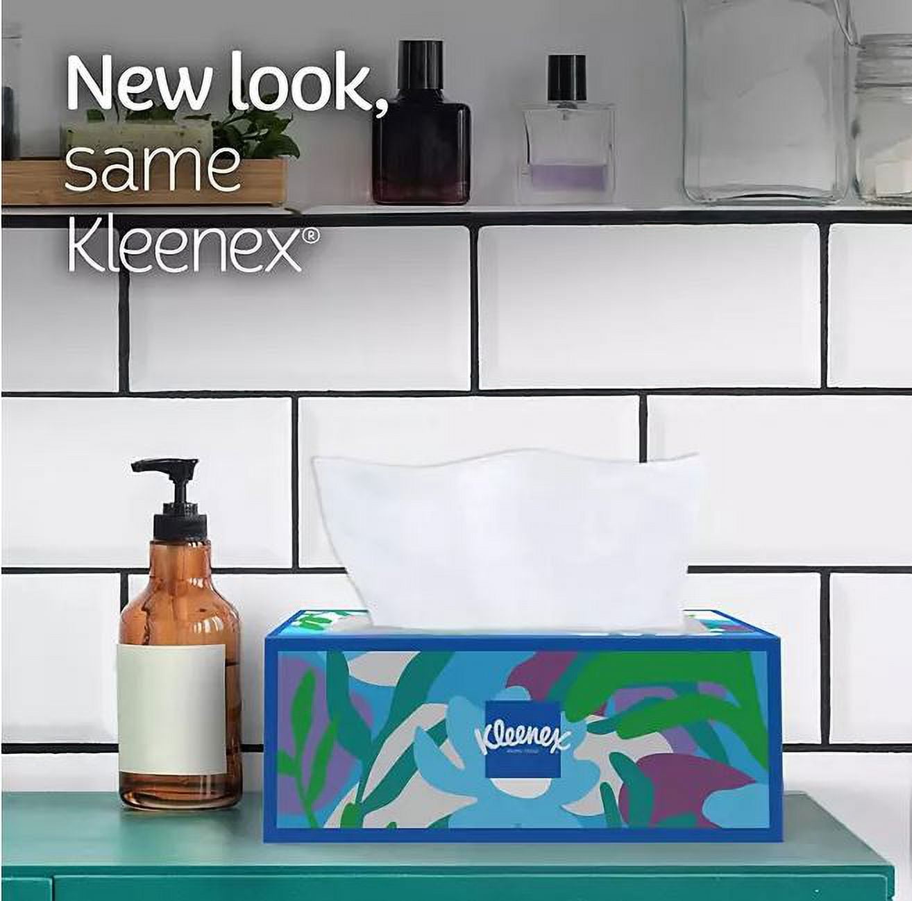 Kleenex Trusted Care 2-Ply Facial Tissues, Flat Boxes, 160 Tissues