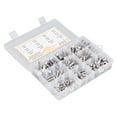thumbnail image 2 of Hex Machine Screws Set, High Toughness Hex Screw Washers Nuts Kit 304 Stainless Steel 200Pcs  For Electronics, 2 of 8