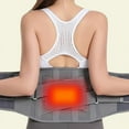 thumbnail image 3 of Lumbar Support Brace Breathable Lower Back Suppor Belt Adjustable Back Support Brace Sports Lumbar Back Brace for Women Men (XL), 3 of 6