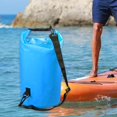 thumbnail image 6 of QccHieUs Dry Bag Waterproof 10L Adjustable Shoulder Straps Dry Backpack Float Bag for Ski blue, 6 of 9