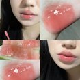 thumbnail image 3 of CAPPUVINI Love Shape Lipstick Flower Jelly Water Lip Gloss Clear Light Hydrating Lip Tint Non-stick Cup Korea Cosmetic, 3 of 5