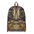 thumbnail image 3 of Boho Style Paisley Print Bookbag, Durable College School Backpack with Laptop Compartment, Multiple Pockets, Perfect Gift for Teens, 3 of 5