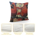 thumbnail image 4 of YINGXI Pillow Covers Throw Pillowcase Farmhouse Decorations for Sofa Couch 24x24in, 4 of 5