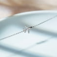 thumbnail image 4 of PERITANG Small plane 925 Sterling Silver Bracelets for Women, Fashion Adjustable Slider Unique S925 Bracelet Jewelry For Wedding Gifts, 4 of 6