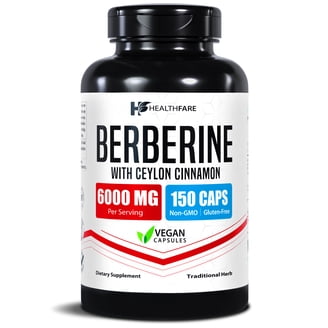 Decent Nature Organic Berberine with Ceylon Cinnamon 2175mg, 90