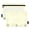 Cream Yellow Polka Dot, variant on Dailycode 2 Pack Pencil Pouch for 3 Ring Binder Smooth Zipper Folders with Pockets Clear Window Pencil Case, Navy Yellow Stripe