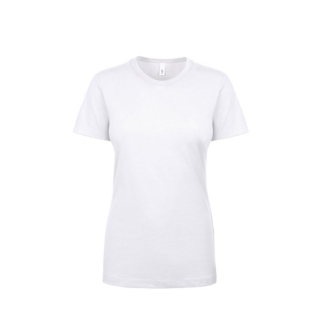 Next Level - Camiseta Ideal para mujer señora (Blanco)